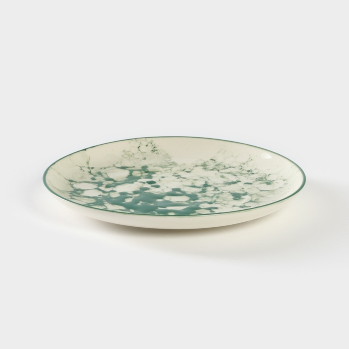 Блюдце керамическое &laquo;Пена&raquo;, d=18,5 см