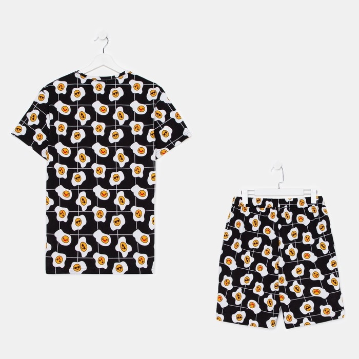 Пижама мужская KAFTAN Пижама мужская KAFTAN "Яйца" р.54, черный