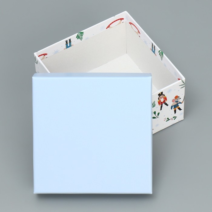 Набор подарочных коробок 10 в 1 &laquo;Щелкунчик&raquo;, 10 х 10 х 6 &ndash; 28 х 28 х 15 см, Новый год