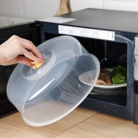 Крышка для СВЧ, d=27 см, цвет МИКС Крышка для СВЧ, d=27 см, цвет МИКС