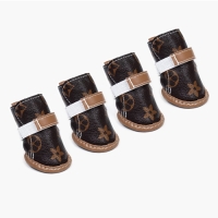 Ботинки "Модник", набор 4 шт, 2 размер (4,4 х 3,4 см), коричневые Ботинки "Модник", набор 4 шт, 2 размер (4,4 х 3,4 см), коричневые