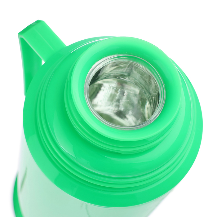 Термос 1 л, со стеклянной колбой, сохраняет тепло 8 ч, 13 х 28 см, зеленый Термос 1 л, со стеклянной колбой, сохраняет тепло 8 ч, 13 х 28 см, зеленый