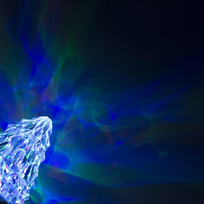 Световой прибор &laquo;Ель на подставке&raquo; 12 см, свечение RGB, 220 В