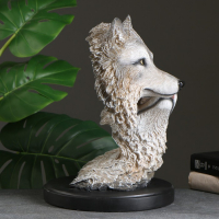 Фигура "Две головы волка" 40&times;30см