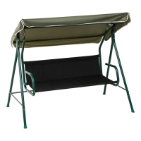 Качели садовые "Муза" 120 х 190 х 150 см, макс. нагрузка 180 кг, зеленый Качели садовые "Муза" 120 х 190 х 150 см, макс. нагрузка 180 кг, зеленый