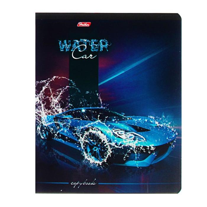 Тетрадь 48 листов клетка Тетрадь 48 листов клетка "АвтоСтихии", обложка мелованный картон, матовая ламинация, 3D-лак, МИКС