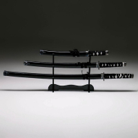 Сув. изделие катаны 3в1 на подставке, ножны дерево, микс 54/81/100см 454263 Сув. изделие катаны 3в1 на подставке, ножны дерево, микс 54/81/100см 454263