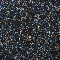 Сковорода &laquo;Гранит Star&raquo;, d=24 см, стеклянная крышка, антипригарное покрытие, тёмно-синий