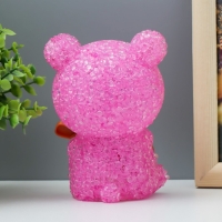 Ночник "Мишка" LED RGB от батареек 3хLR44 МИКС 10х10х15,5см RISALUX Ночник "Мишка" LED RGB от батареек 3хLR44 МИКС 10х10х15,5см RISALUX