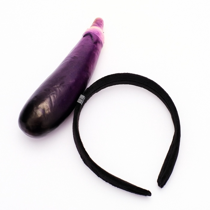 Карнавальный набор &laquo;Яркий баклажан&raquo;: накидка, ободок