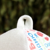 Шапка для бани "Я люблю баню" Шапка для бани "Я люблю баню"