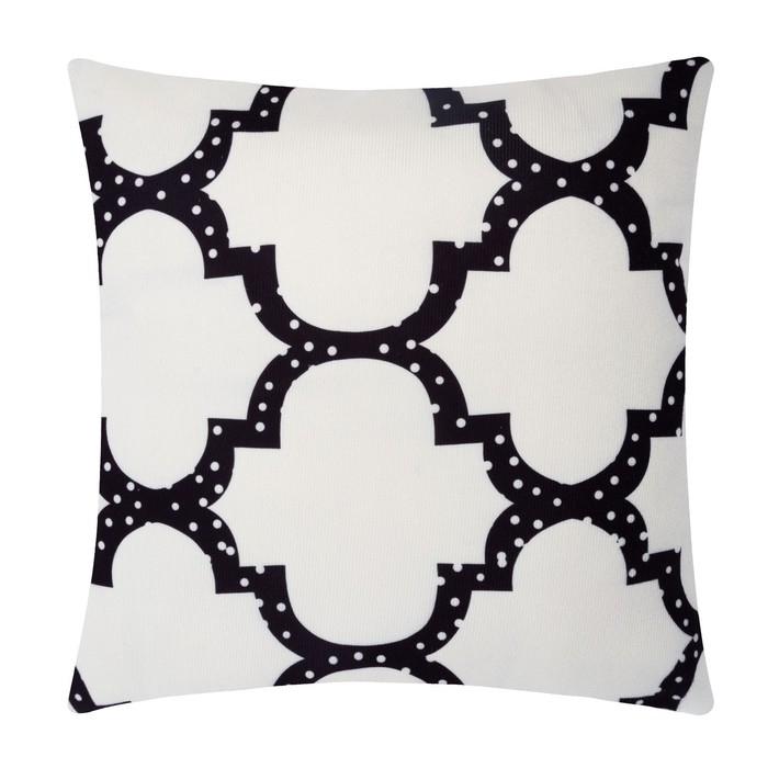 Наволочка декоративная Этель Геометрия &laquo;Узор&raquo; 40х40 см, велюр