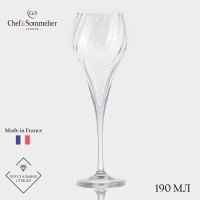 Бокал-флюте для шампанского Chef&Sommelier SYMETRIE, 190 мл, стекло Бокал-флюте для шампанского Chef&Sommelier SYMETRIE, 190 мл, стекло