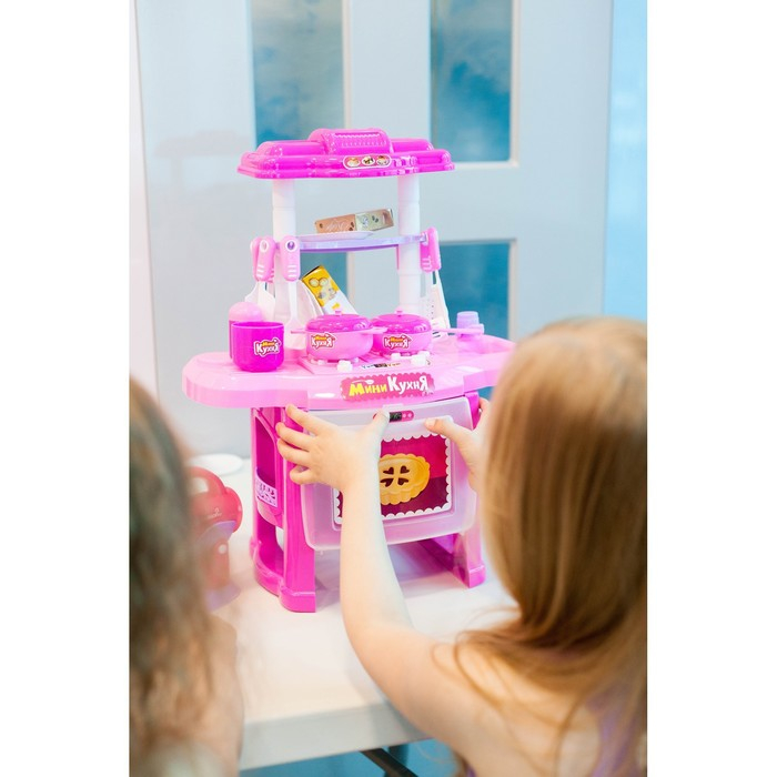Игровой модуль кухня «Готовим весело» с аксессуарами, свет, звук, высота 46 см Игровой модуль кухня «Готовим весело» с аксессуарами, свет, звук, высота 46 см
