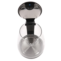 Чайник электрический Luazon LSK-1810, стекло, 1.8 л, 1500 Вт, подсветка, черный Чайник электрический Luazon LSK-1810, стекло, 1.8 л, 1500 Вт, подсветка, черный