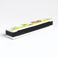 Губная гармошка &laquo;Курочка&raquo;, размер 2&times;13&times;3 см, цвет белый