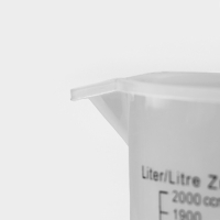 Кувшин мерный Доляна, 2 л, цвет прозрачный Кувшин мерный Доляна, 2 л, цвет прозрачный