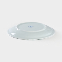 Тарелка фарфоровая «Альпина», d=19 см, цвет белый Тарелка фарфоровая «Альпина», d=19 см, цвет белый