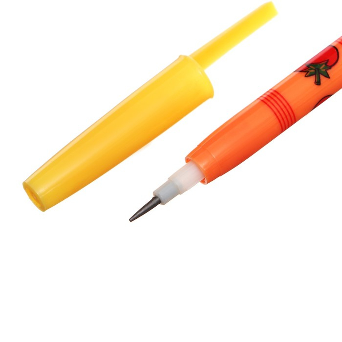 Набор карандашей секционных чернографитных Набор карандашей секционных чернографитных"Фрукты", 50 штук, ароматизированный