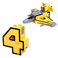 Набор роботов &laquo;Робо цифры 0 - 9&raquo;, трансформируются, 10 роботов в1