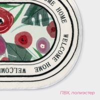Коврик для дома Доляна «Flower», 40×60 см Коврик для дома Доляна «Flower», 40×60 см