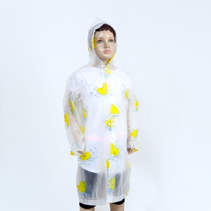 Дождевик детский &laquo;Уточка&raquo; (125-155 см)