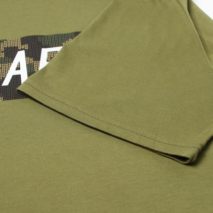 Футболка мужская FEARLESS, цвет хаки, размер 56 Футболка мужская FEARLESS, цвет хаки, размер 56