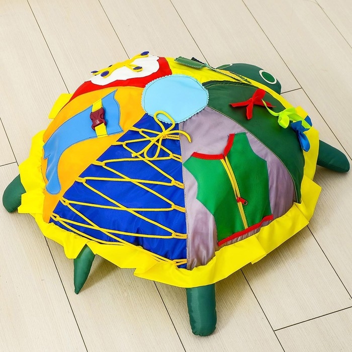 Мягкий модуль &laquo;Черепашка&raquo; дидактический, МИКС