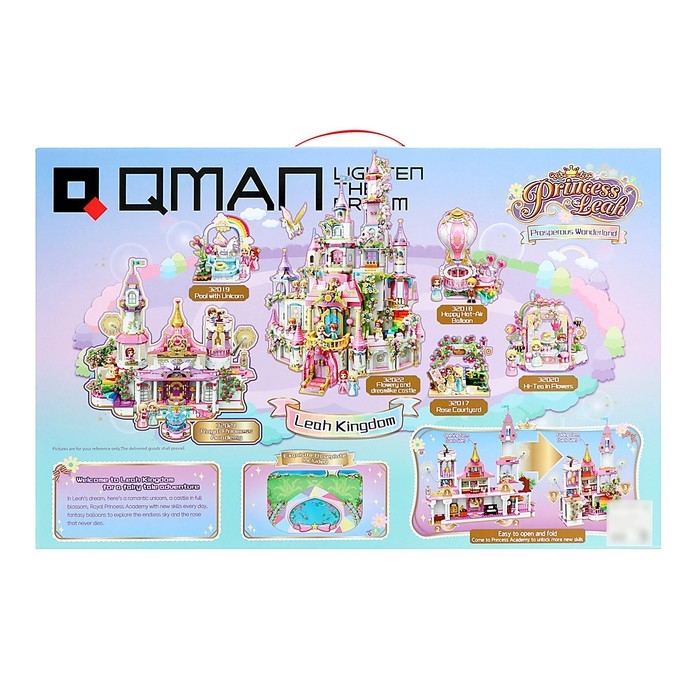 Конструктор Принцессы &laquo;Цветочный дворец&raquo;, 1138 деталей