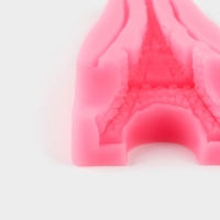 Молд &laquo;Эйфелева башня&raquo;, силикон, 11&times;5,5 см, цвет МИКС