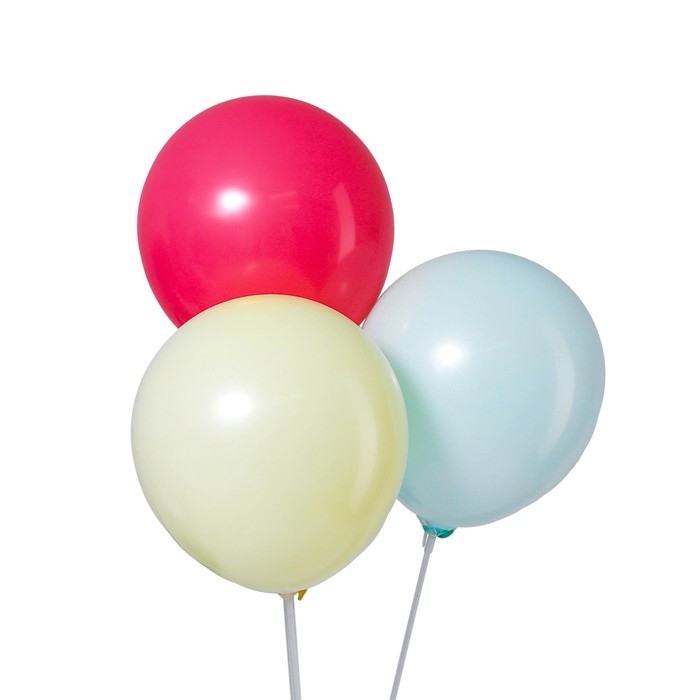Шар латексный 12" &laquo;Макарун&raquo;, набор 5 шт., цвета МИКС