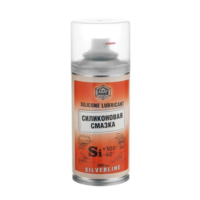 Силиконовая смазка Silverline, 200 мл, аэрозоль Силиконовая смазка Silverline, 200 мл, аэрозоль