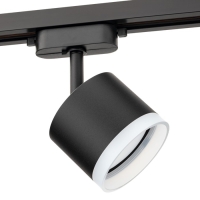 Светильник трек-й ARTLINE повор-й 85х70mm GX53 230В алюм/пласт 4м&sup2; черн 59862 0, Ritter