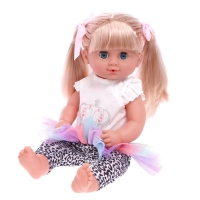 Пупс функциональный &laquo;Валюша&raquo; с аксессуарами, пьет, писает