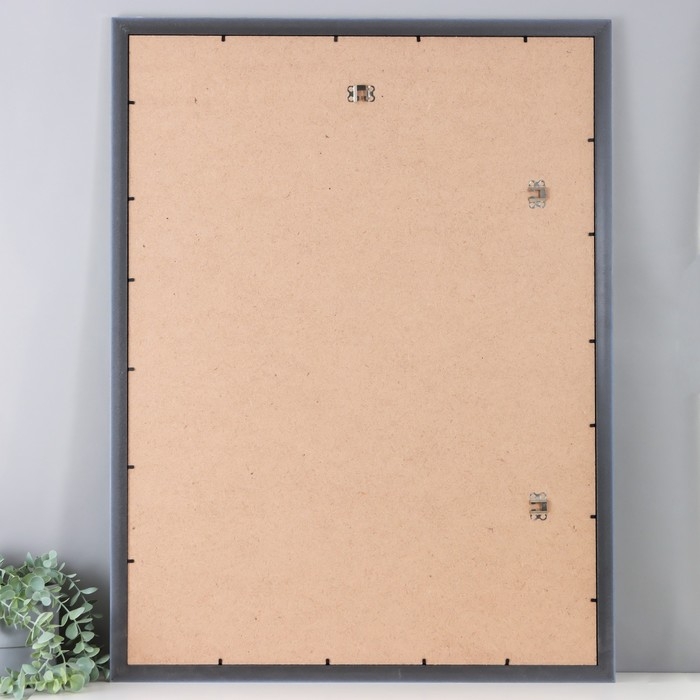 Фоторамка пластик Gallery 60х80 см, серебро (пластиковый экран)