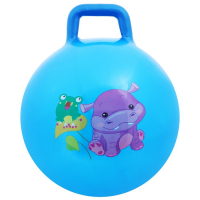 Мяч-прыгун с ручкой ZABIAKA, d=45 см, 350 г, цвета МИКС Мяч-прыгун с ручкой ZABIAKA, d=45 см, 350 г, цвета МИКС