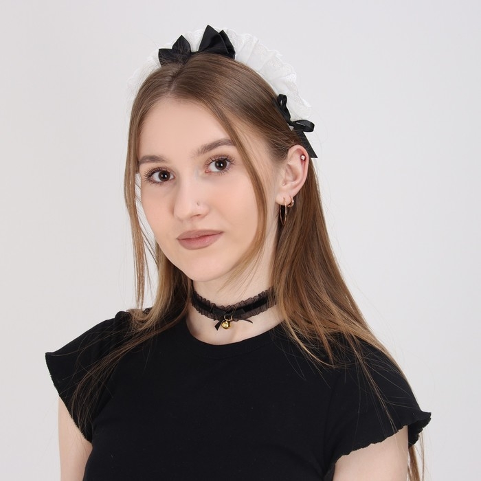 Карнавальный набор «Милая», аниме (ободок+ чокер+ гольфы) Карнавальный набор «Милая», аниме (ободок+ чокер+ гольфы)