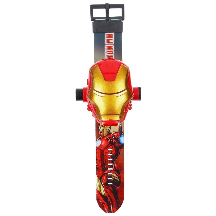 Часы проектор &laquo;Железный человек&raquo;, Мстители, свет