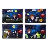 Папка-конверт на кнопке А4, 160 мкм, ErichKrause "Приключения Пети и Волка", полупрозрачная, глянцевая, микс Папка-конверт на кнопке А4, 160 мкм, ErichKrause "Приключения Пети и Волка", полупрозрачная, глянцевая, микс