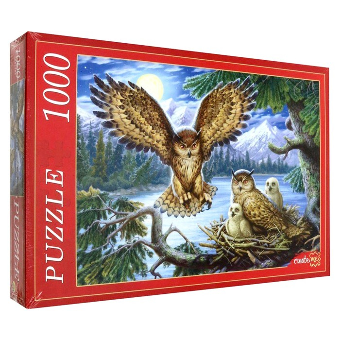 Пазл &laquo;Совы&raquo;, 1000 элементов