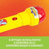 Проектор-фонарик с животными «Смешарики», батарейки в набор не входят Проектор-фонарик с животными «Смешарики», батарейки в набор не входят