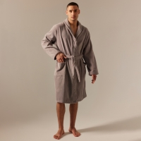 Халат махровый мужской SL HOME: Basic "Софт Мист", размер XL, 100% хлопок, 420 г/м2 Халат махровый мужской SL HOME: Basic "Софт Мист", размер XL, 100% хлопок, 420 г/м2