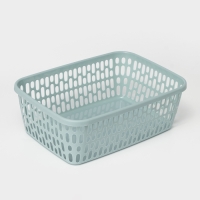 Корзина для хранения, 35×25×12 см, цвет МИКС Корзина для хранения, 35×25×12 см, цвет МИКС