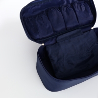 Косметичка на молнии, цвет синий Косметичка на молнии, цвет синий