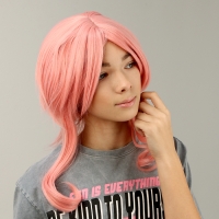 Карнавальный парик &laquo;Аниме&raquo; цвет розовый