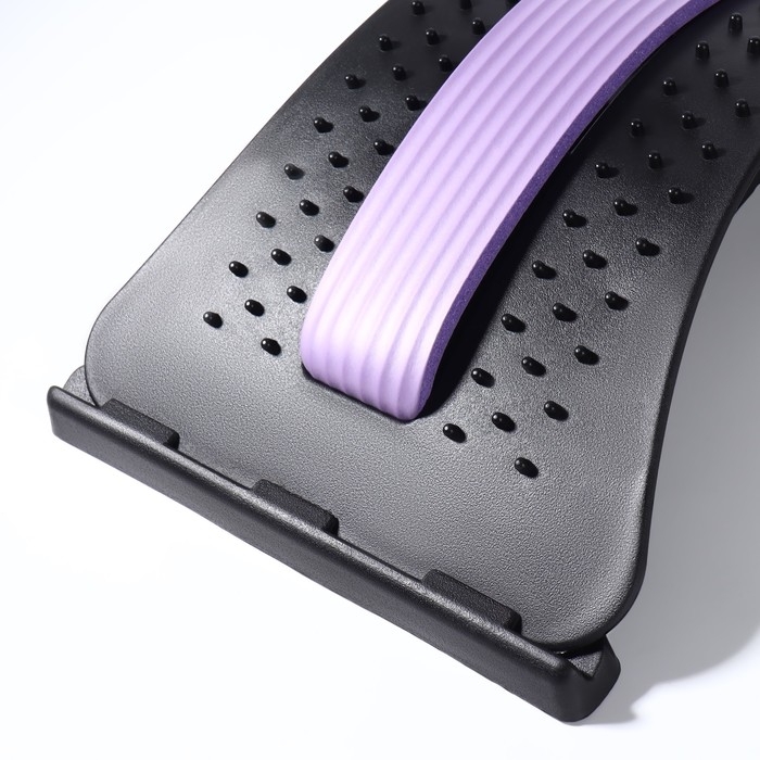 Массажёр для спины, четырёхуровневый, 37 × 24,5 см, цвет МИКС Массажёр для спины, четырёхуровневый, 37 × 24,5 см, цвет МИКС