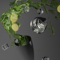 Шейкер из нержавеющей стали, 550 мл, цвет серебряный Шейкер из нержавеющей стали, 550 мл, цвет серебряный