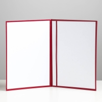 Папка адресная "С тиснеными углами" бумвинил, бордовая, А4 Папка адресная "С тиснеными углами" бумвинил, бордовая, А4