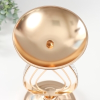 Подсвечник металл на 1 свечу d=15 см "Гратиана" золото 15х15х39,5 см Подсвечник металл на 1 свечу d=15 см "Гратиана" золото 15х15х39,5 см