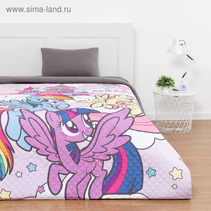 Покрывало детское "Friends" 1,5 сп &laquo;Мой маленький пони&raquo;, 145х210 см, микрофибра